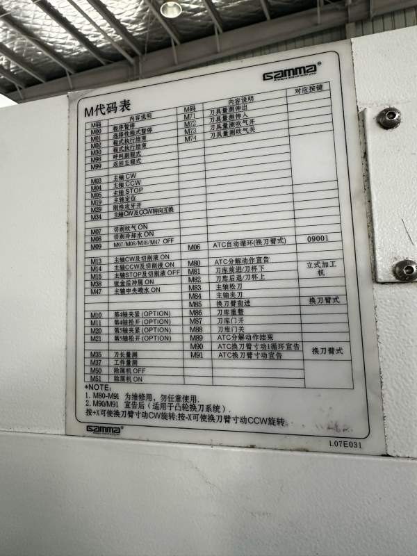 日立光机 珈玛原厂改装，400单台卧加，千分度40主轴齿.