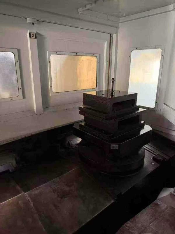 同款2台斗山630卧式加工中心工作台630X630、行程1000X.