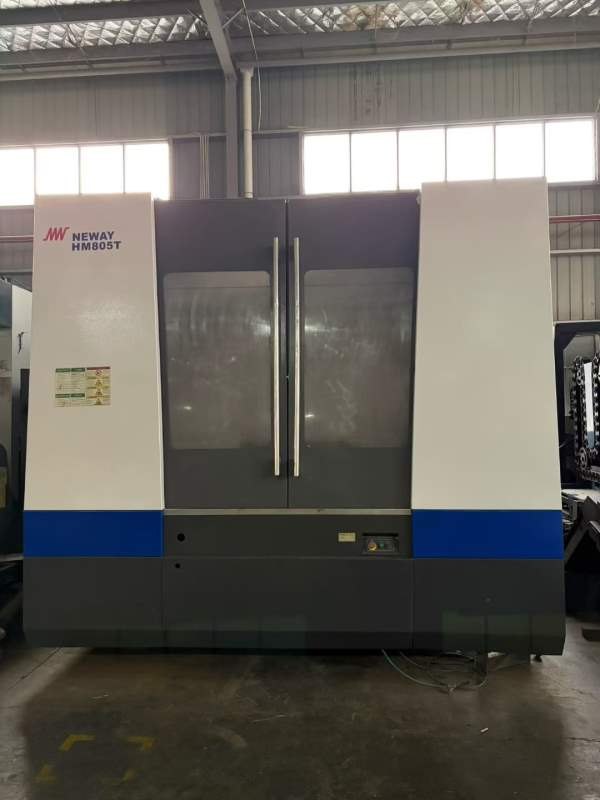 同款两台2018年纽威HM805T双工作台卧加，到T结构，发.