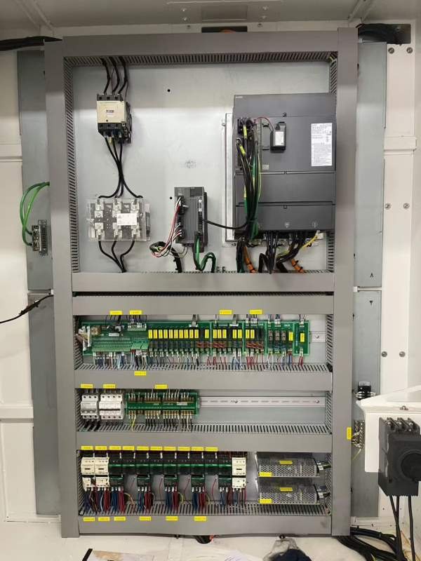 台马630卧式加工中心，三菱M80系统，BT50主轴，30把刀.