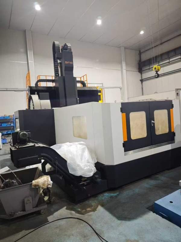 在位出售安徽新诺3015数控龙门、两线一硬、BT50主轴齿.