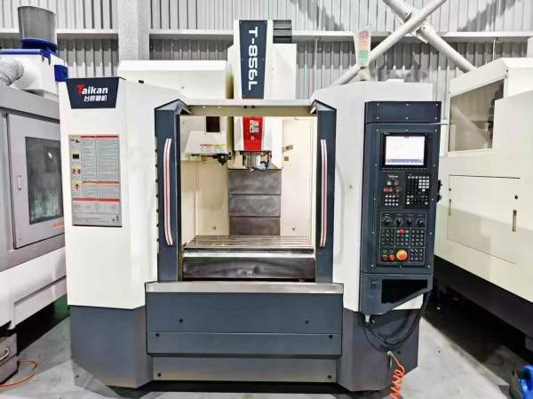 同款两台2024年台群T-856L重型加工中心，两线一硬床身.