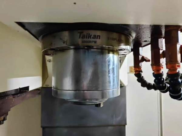 同款两台2024年台群T-856L重型加工中心，两线一硬床身.