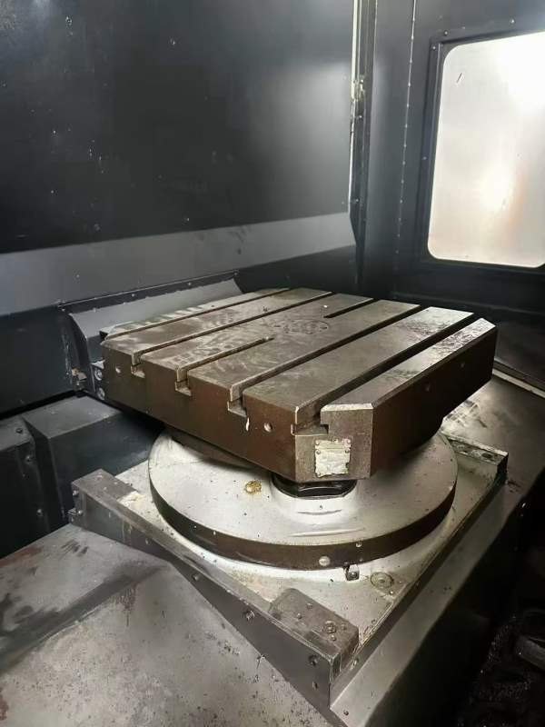 2018年苏州纽威500卧加双工作台交换三轴滚柱导轨发那.