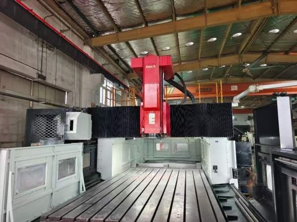 刚买一台2018年亚威4025龙门加工中心发那科MF1包系统a.