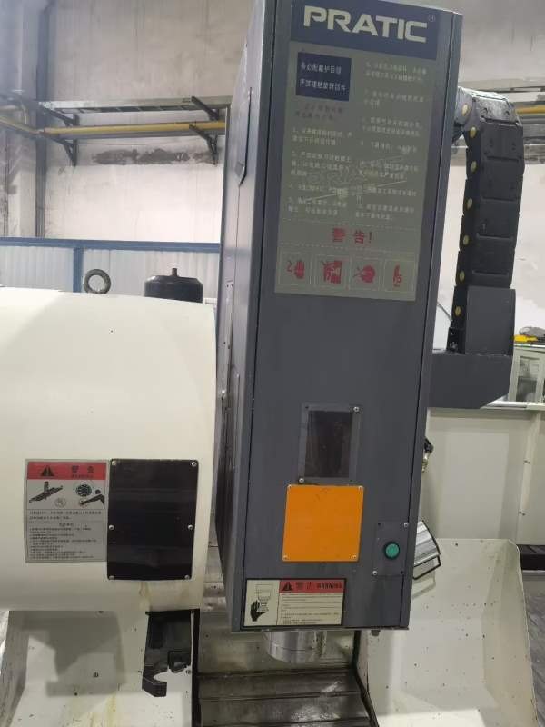 刚刚收到普拉迪6500型材加工中心，40主轴12000转，铸.