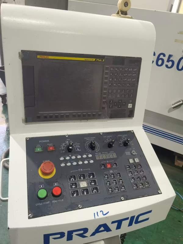 刚刚收到普拉迪6500型材加工中心，40主轴12000转，铸.