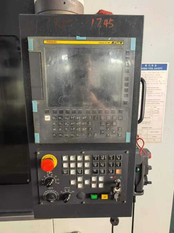 海天精工 VMC-1000ll，海天1060加工中心发那科0i-MFpl.