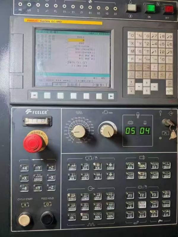 杭州友佳40A加工中心，带255液压四轴，三轴行程：1020.