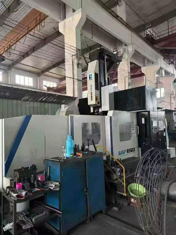 刚买一台国盛3216龙门加工中心一台，工作台3.2米1.4米.