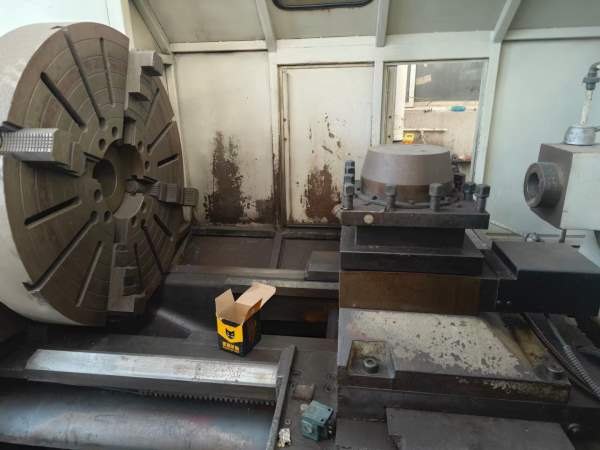 普利森61100数控车床，原装数控凯恩帝系统，床身宽度7.