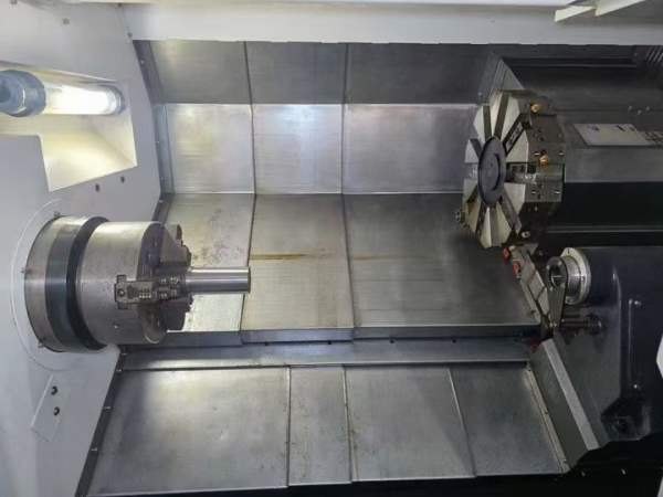 2018年出厂台湾原装丽驰LT600数控车床，配10寸液压卡.