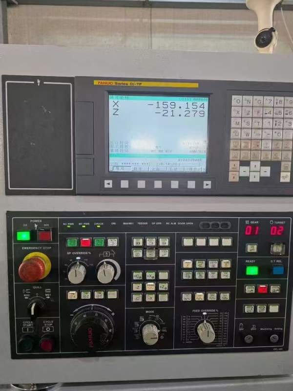 2018年出厂台湾原装丽驰LT600数控车床，配10寸液压卡.