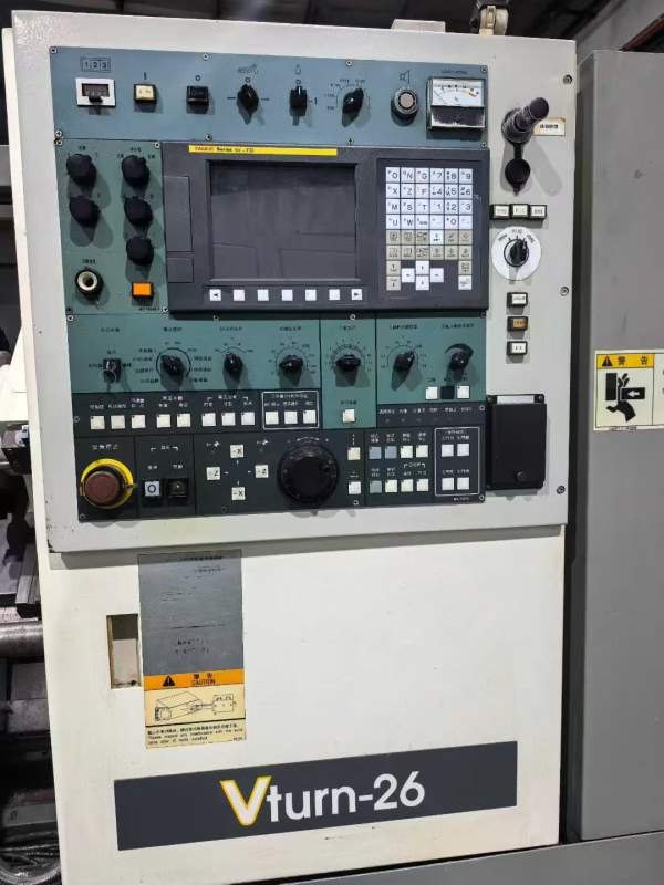 台中精机V26/1100 加长款，同款2台发那科TD，阿尔法电.