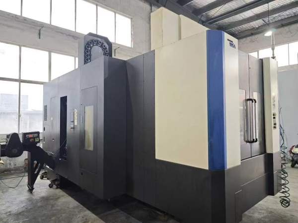 韩国威亚双工位卧式加工中心型号HS5000i、三轴行程850.