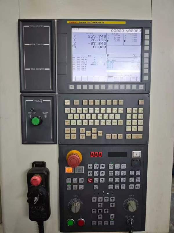 韩国威亚双工位卧式加工中心型号HS5000i、三轴行程850.