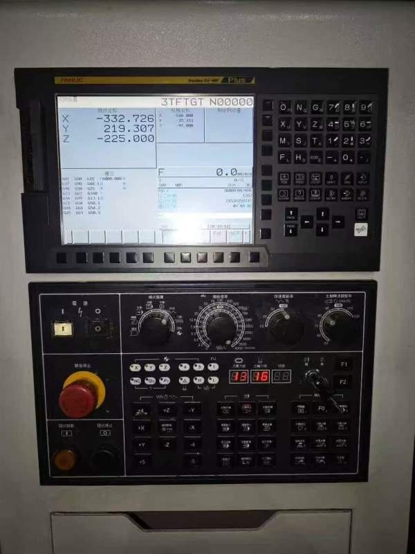 出售杭州大天1160加工中心、发那克m f Plus系统，45滚.