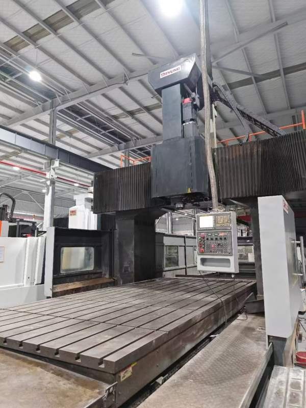 Z轴加高行程1200重型德扬532数控龙门发那科MF系统BT50.