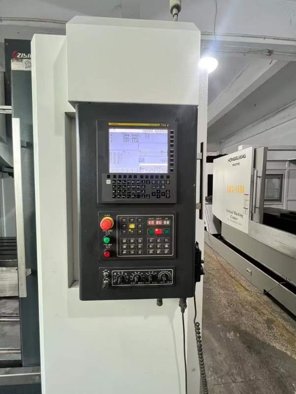 兆山1060加工中心，发那克MF-Plus系统，两线一硬，行.