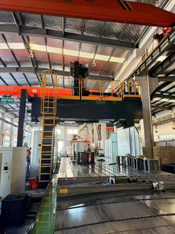 海天3X8龙门加工中心三行程X 8500 X 4300 X 1.5门高2..