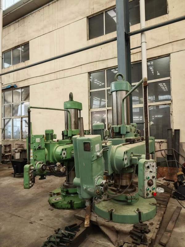 中捷3140万向摇臂钻44十字焊接机数控锯床