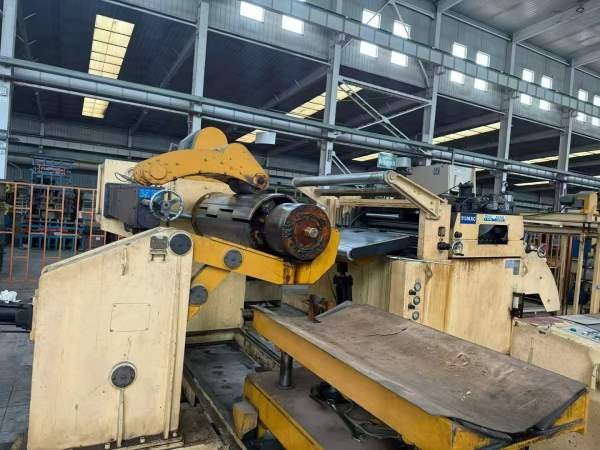 降价出售，宁波念初500吨落料压力机配宁波拓诚开卷，.