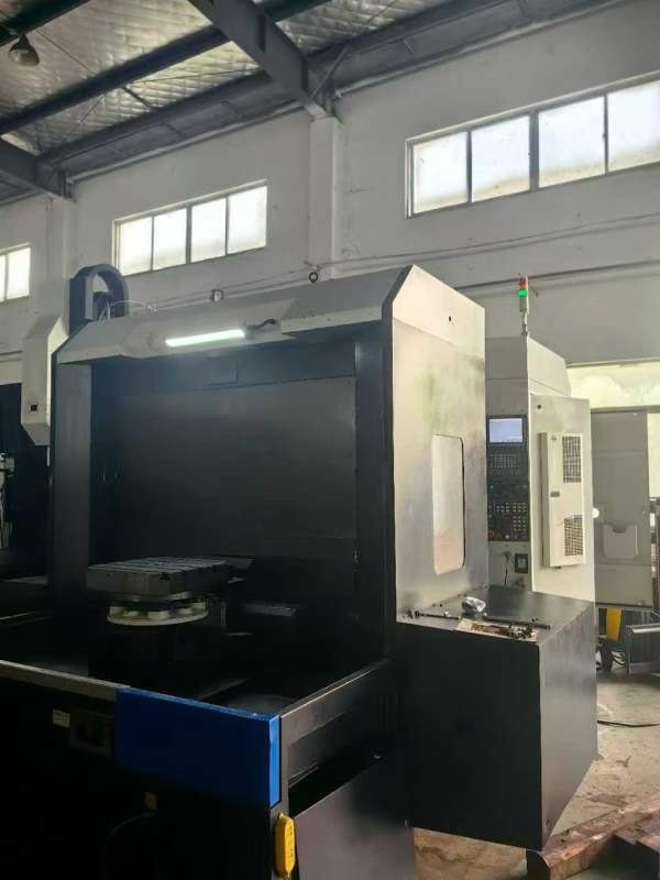 2018年苏州纽威500双工位卧加双工作台交换三轴滚柱导.