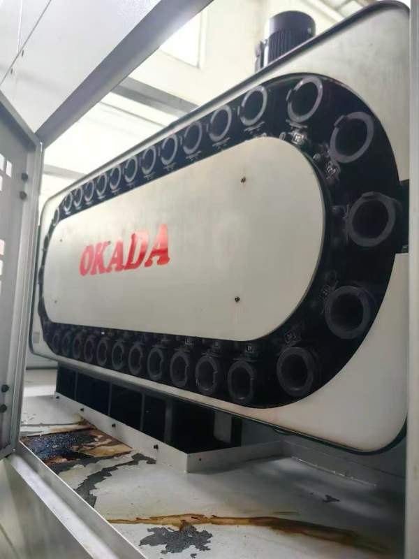 2018年苏州纽威500双工位卧加双工作台交换三轴滚柱导.