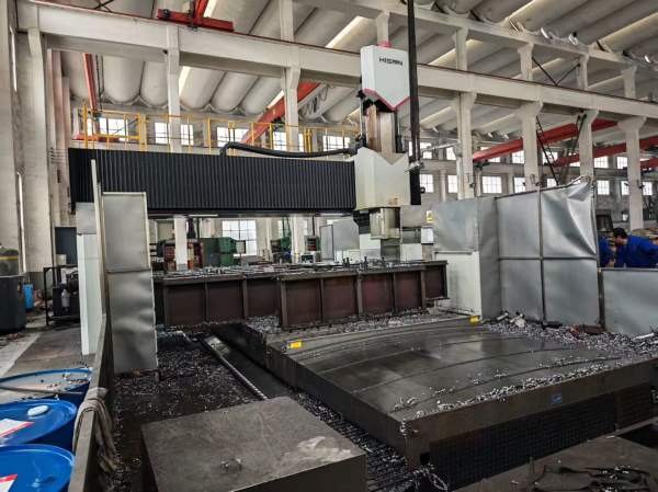 刚买下海天顶配系列重型GNU5036龙门加工中心 工作台5X.