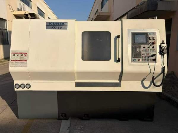 刚到一台江苏德尚kc-50数控斜轨车床，三菱E80系统，8.