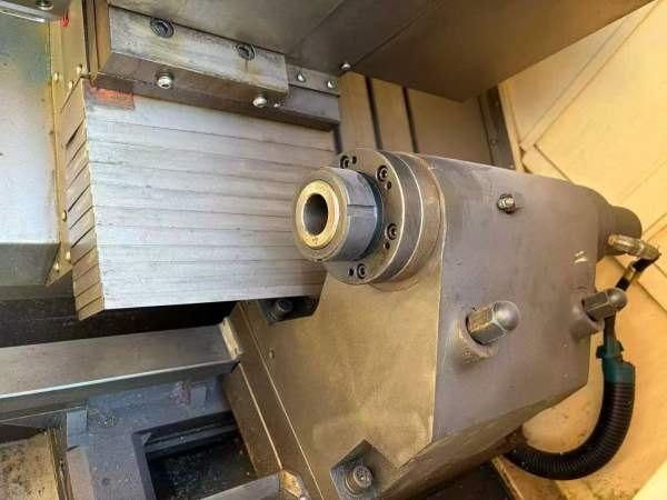 刚到一台江苏德尚kc-50数控斜轨车床，三菱E80系统，8.