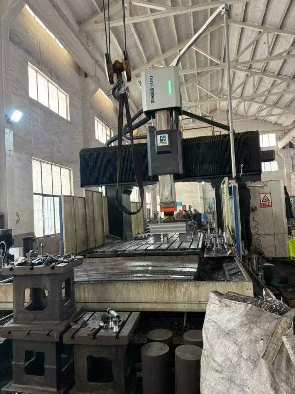 刚刚买下：顶配南通国盛4028龙门加工中心，2022年10月.