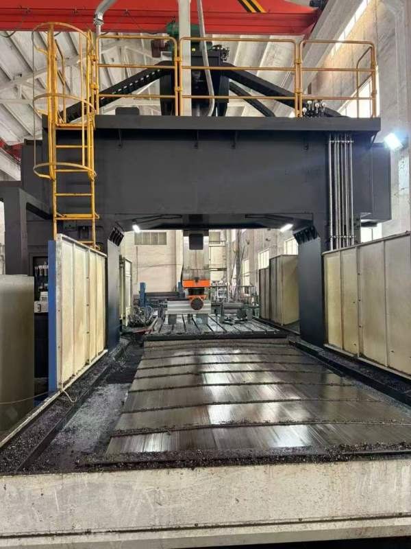 刚刚买下：顶配南通国盛4028龙门加工中心，2022年10月.