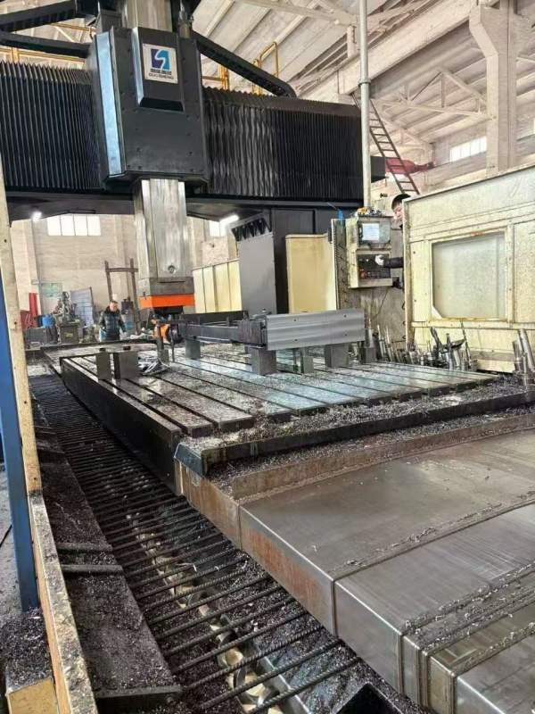 刚刚买下：顶配南通国盛4028龙门加工中心，2022年10月.