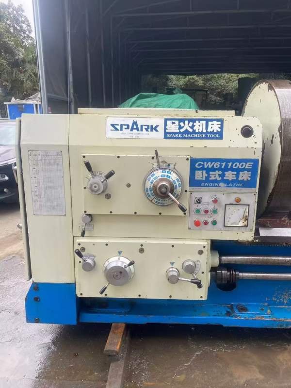 精品星火重型CW61100E5米车床，755床身
