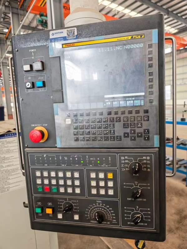 准新机宁波海天6032龙门加工中心，工作台2.5米6米，门.