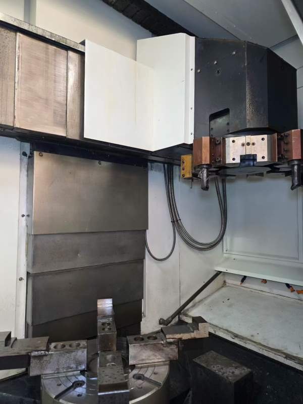 2020年出厂，台湾油机KV500BE数控立车，配15寸液压卡.