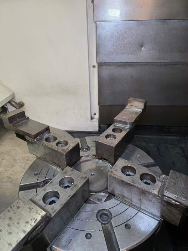 2020年出厂，台湾油机KV500BE数控立车，配15寸液压卡.