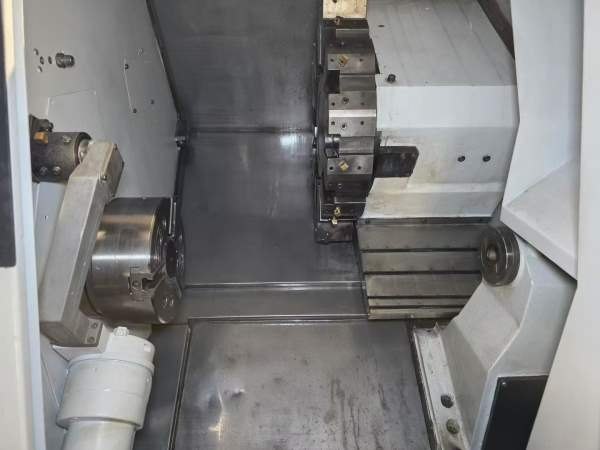 马扎克QTN200数控车床，10寸卡盘，12工位，带尾座，加.