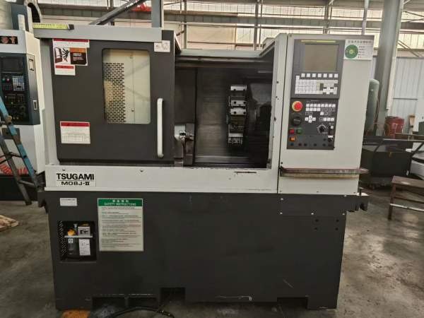 九成新津上M08JII数控车床，2018年出厂，8寸卡盘，8工.