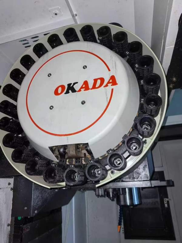 同款四台855安装少用只打了个样，三菱M80系统三轴滚柱.