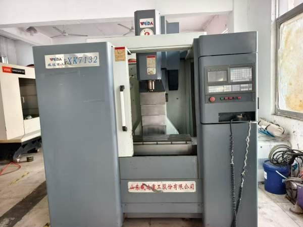 19800秒杀威达7132数控铣床，广数系统，BT40主轴，三.