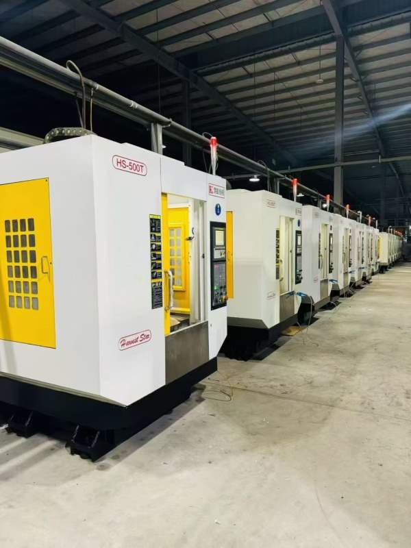 福建工厂265台润星HS-500T     主轴20000转，伺服刀库.
