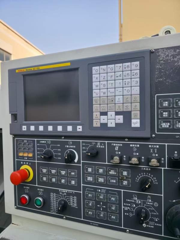 同款4台台湾原装进口程泰GLS-200斜轨数控车，发那科TD.