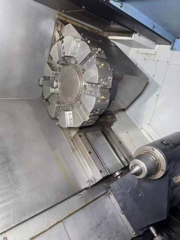 2022年国韩斗山PUMA3050斜轨刀机塔，发那科系，统回转.