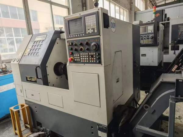 批发出售3台台湾胜杰数控车床、发那科系统SL-8车床:8.