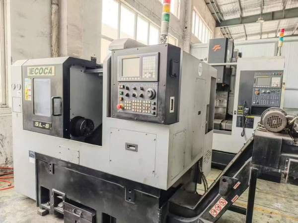 批发出售3台台湾胜杰数控车床、发那科系统SL-8车床:8.