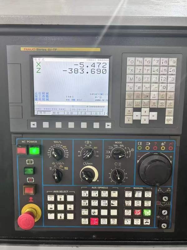 批发出售3台台湾胜杰数控车床、发那科系统SL-8车床:8.