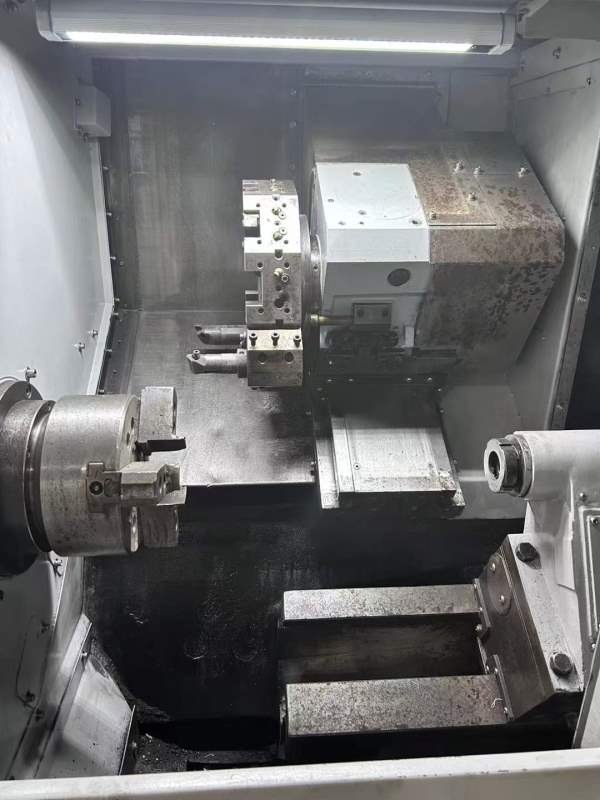 批发出售3台台湾胜杰数控车床、发那科系统SL-8车床:8.