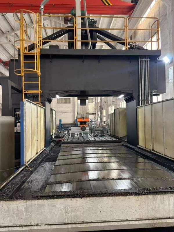 刚刚买下：顶配南通国盛4028龙门加工中心，2022年10月.